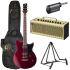 Guitar in Red Copper, THR10II Wireless Amp, G10TII Relay, Softcase and Stand