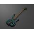 TRBX605FM 5-String Electric Bass Guitar In Indigo Blue Finish