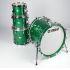 In Jade Green Sparkle Finish, With 18&quot; Kick Drum