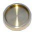 Small Piano Castor Cup in Polished Brass 40mm (Single)