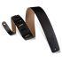 M1-BLK Chrome-tan Leather 2 1/2&quot;  Guitar Strap 