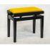 Black Finish With Gold Dralon Seat Top