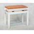 Polished Brilliant White Finish With Pink Dralon Seat Top