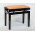 Polished Ebony Finish With Pink Dralon Seat Top