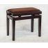 Dark Rosewood Finish With Brown Dralon Seat Top