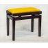 Dark Rosewood Finish With Gold Dralon Seat Top