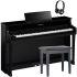 in Polished Ebony finish