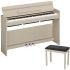 YDP-S35WA Digital Piano With B1-WA Piano Stool and Headphones