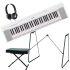 NP-15 Piaggero 61-Key Slimline Home Keyboard Essentials Pack