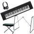 NP-15 Piaggero 61-Key Slimline Home Keyboard Essentials Pack