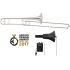 Silent Trombone Pack YSL-354SE Silver plated Bb Tenor Trombone with SB5X Silent Brass System