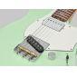 Pacifica PACS+11S Electric Guitar in Peppermint Green