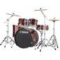 Rydeen Drum Kit With 22" Kick Drum &amp; Cymbals