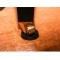 Medium Piano Castor Cup in Black Wood 70mm (Single)