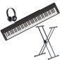 P-225 Black Portable Digital Piano Starter Pack