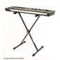 T-10 Single Braced Keyboard X Stand
