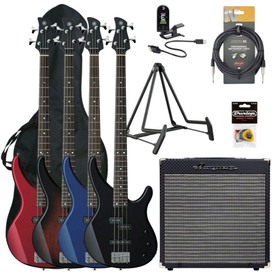 TRBX Electric Bass Guitar Pack