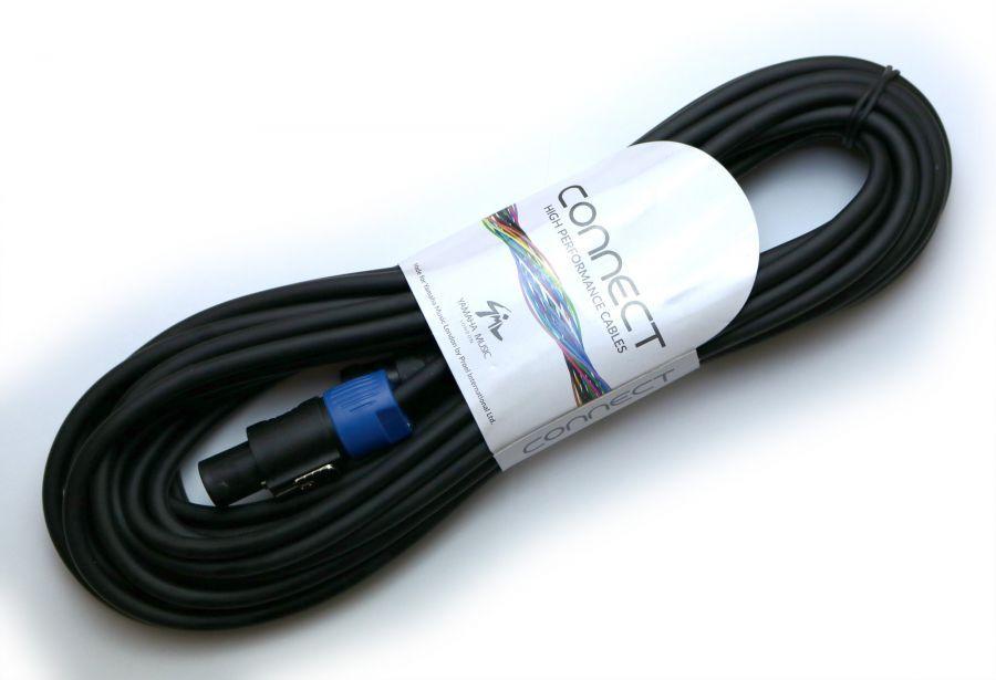 PA Speaker Cable in Black 10m
