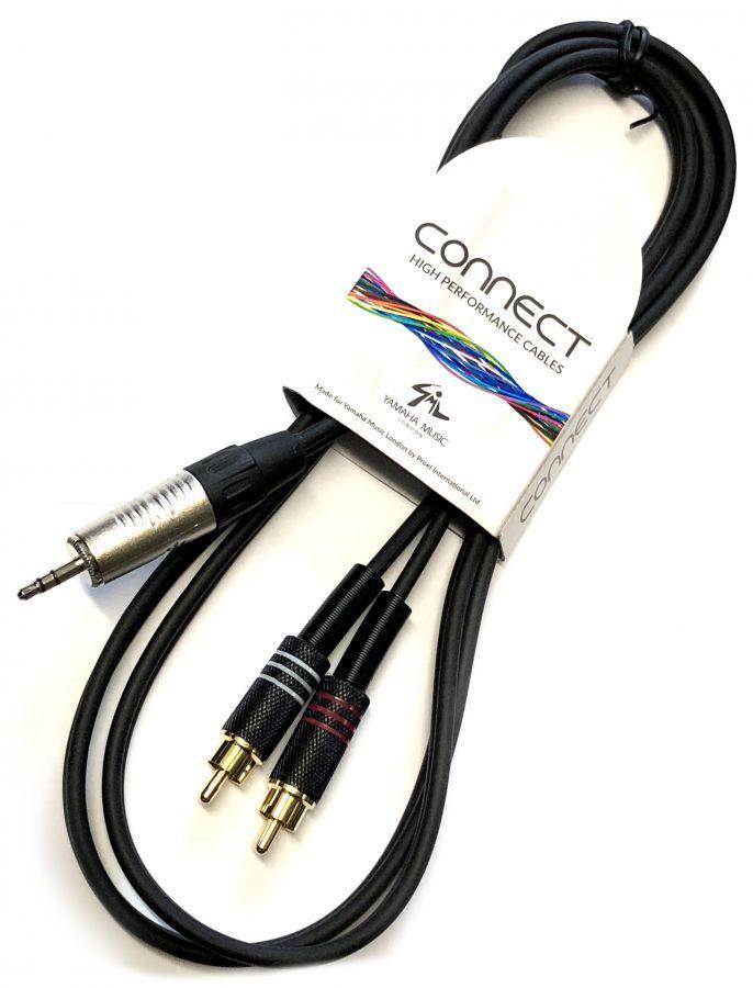 Mini-jack HiFi Cable in Black 1.5m