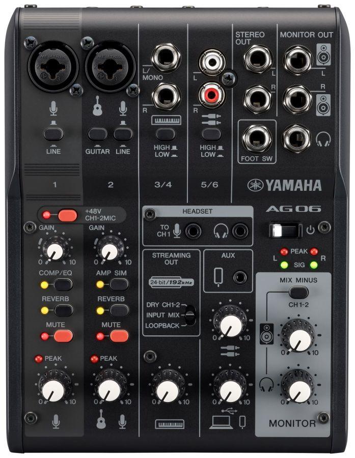 AG06MK2 Black Live Streaming Console