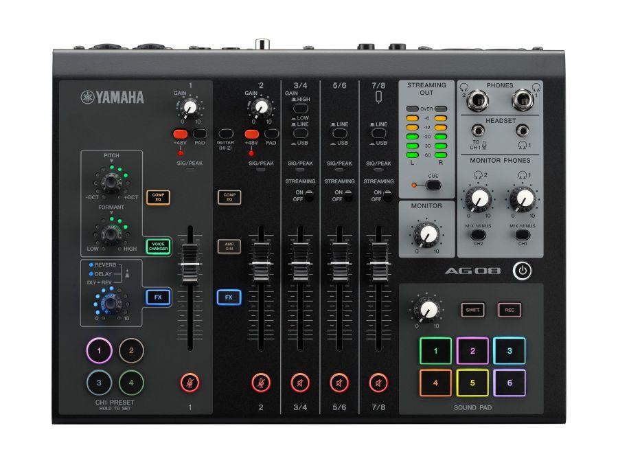 A Grade AG08 Live Streaming Mixer