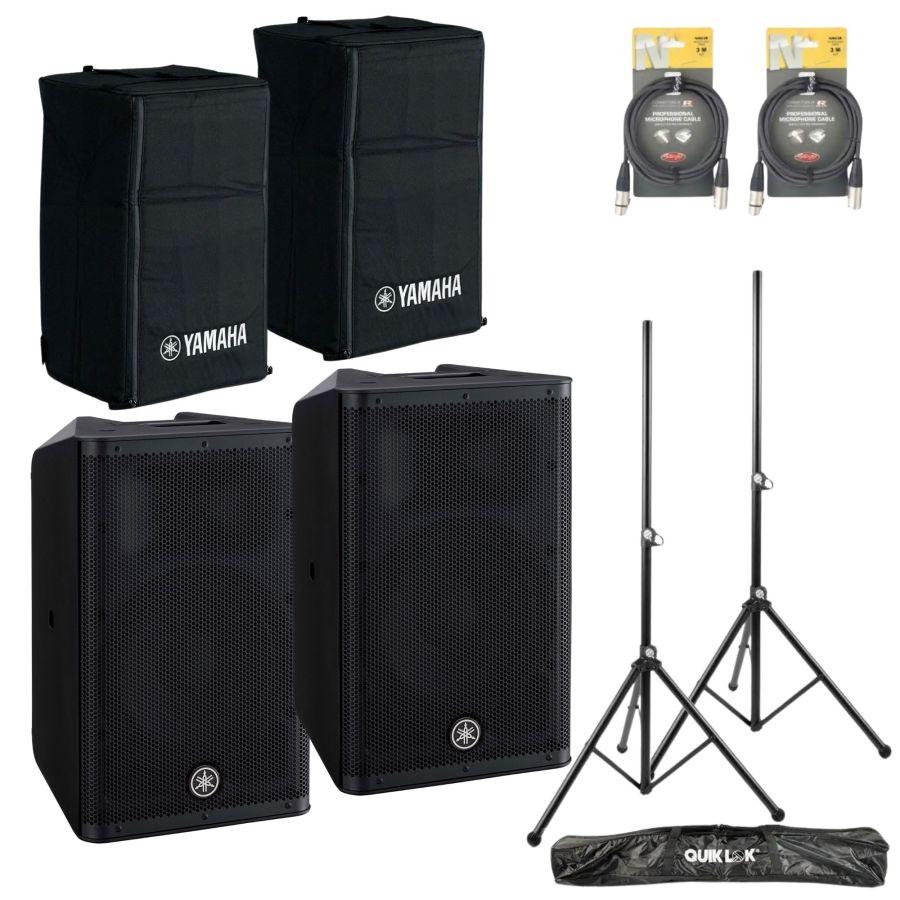 DXR10 Mk II Powered PA Speaker/Monitor Pack