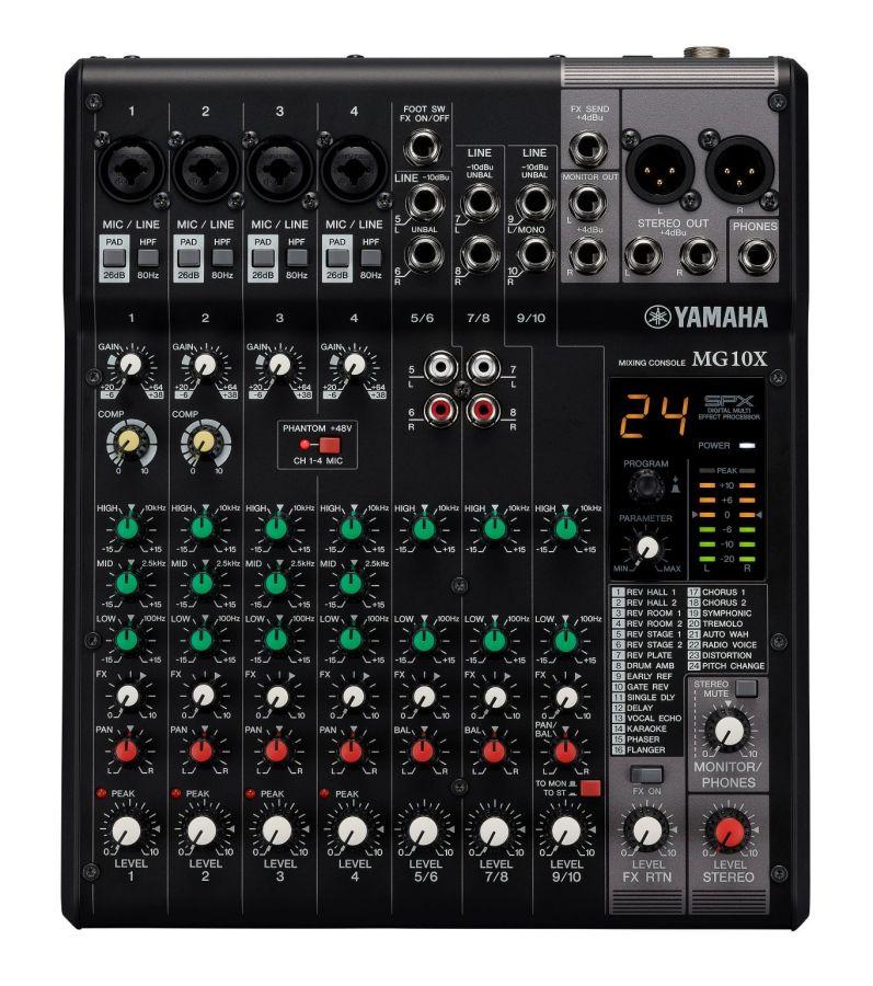 MG10X CV Mixing Console