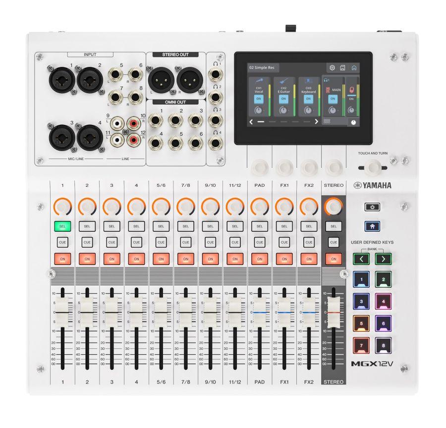 MGX12V Mixer 18-Channel Digital Mixing Console with Video Interface