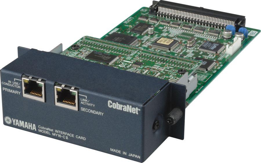 MY16-CII 16 Channel CobraNet Network Interface Card