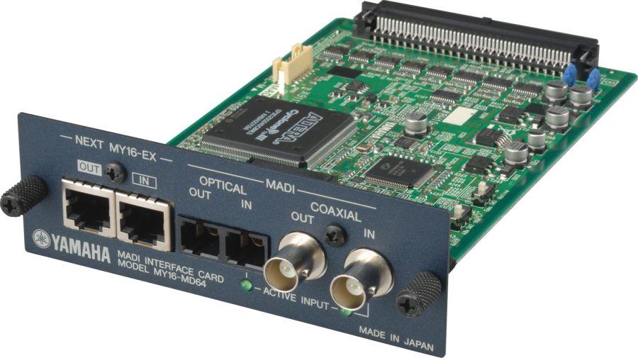MY16-MD64 16 Channel MADI Interface Card