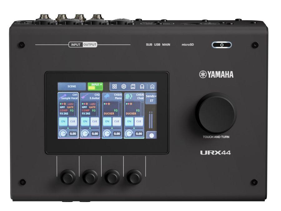 URX44 Digital Audio Interface in Black