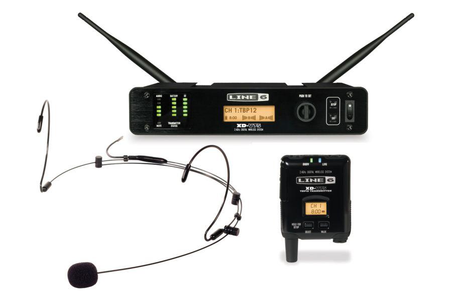 B Grade Refurbished XD-V75HS Black Wireless Headset Microphone System