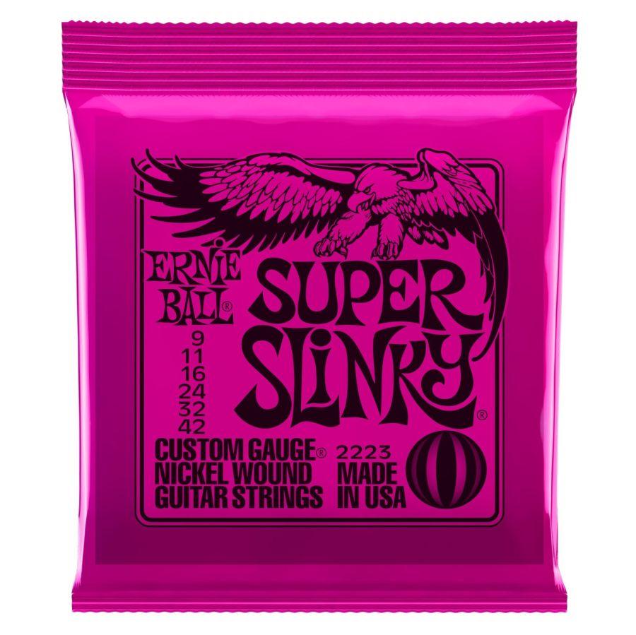 EB2223 Super Slinky Electric Guitar Strings