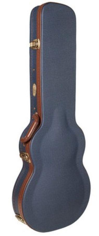Archtop Wood Case Stage Blu/Brn