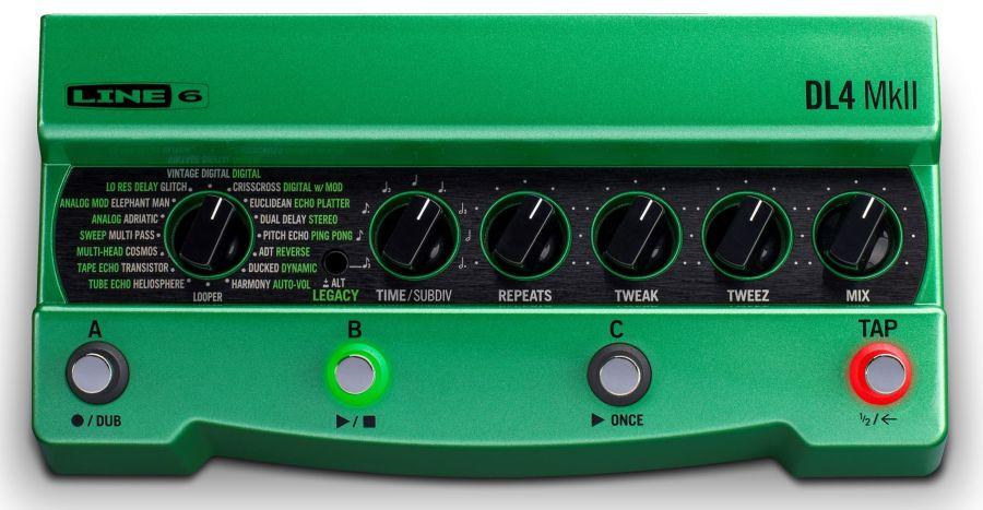 B Grade Refurbished DL4 MkII Little Green Time Machine effects pedal