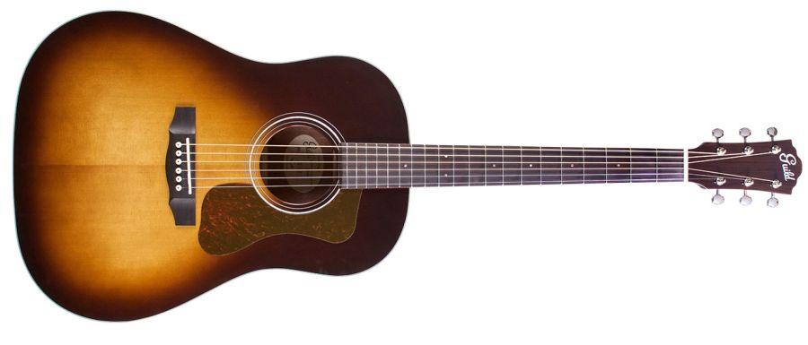 A Grade Refurbished DS-240 Memoir Dreadnought Acoustic Guitar in Vintage Sunburst finish