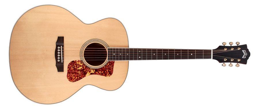 F-250E Deluxe Jumbo Acoustic Guitar in Blonde finish