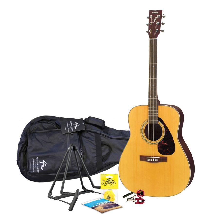 F370 Black Acoustic Guitar Package