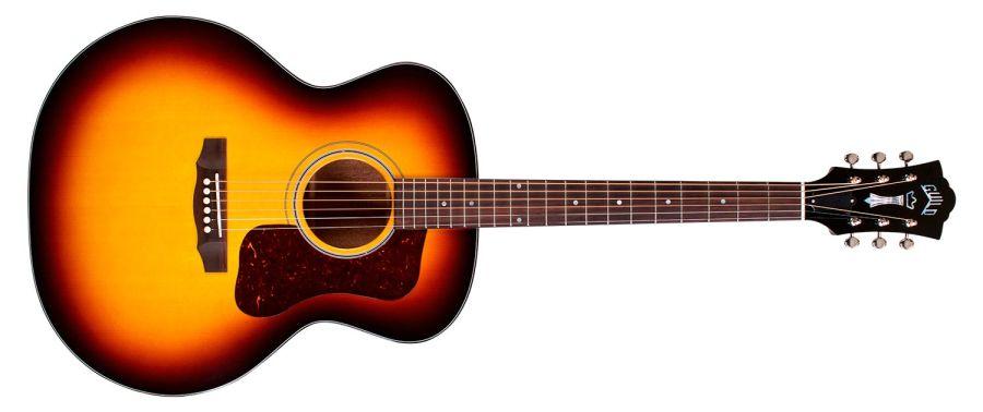 F-40 Traditional Jumbo Acoustic Guitar in Antique Burst finish