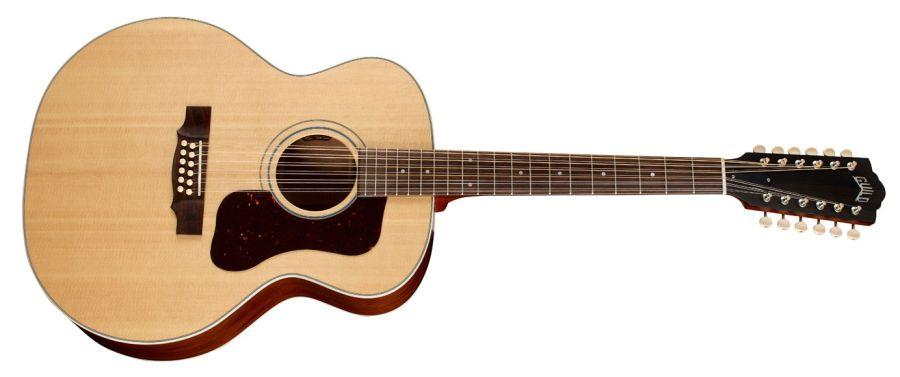 F-412E Jumbo Acoustic Guitar in Natural finish