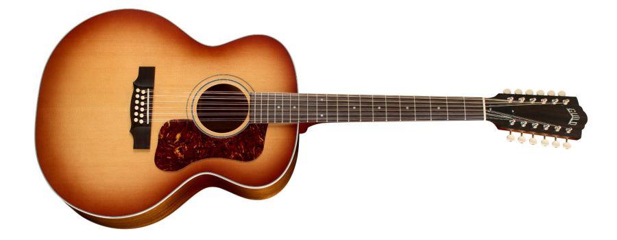 F-412 Jumbo Acoustic Guitar in Pacifica Sunset Burst finish