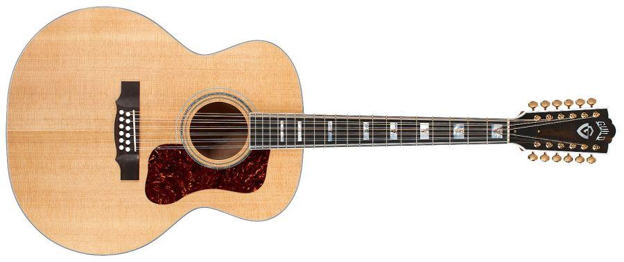 F-512 Maple Jumbo Acoustic Guitar in Blonde finish