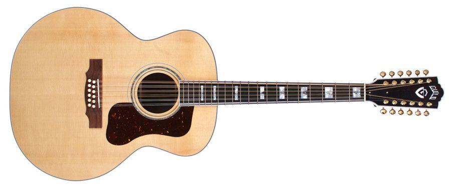 F-512 Jumbo Acoustic Guitar in Natural finish