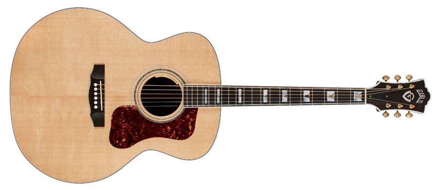 F-55E Jumbo Acoustic Guitar in Natural finish