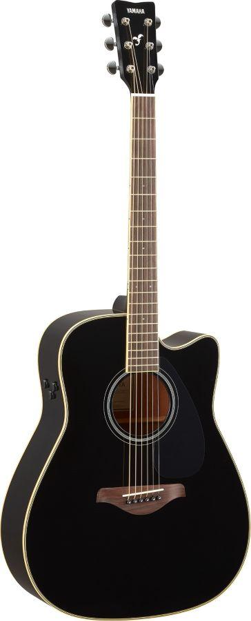 FGC-TA-BL Trans-Acoustic Cutaway Electro Acoustic Guitar