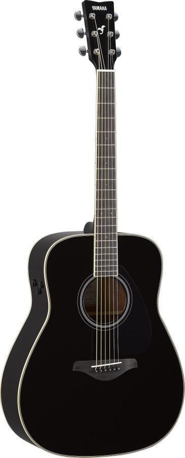 A Grade Refurbished FG-TA TransAcoustic Guitar In Black Finish