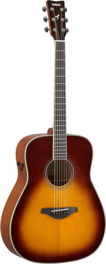 FG-TA TransAcoustic Guitar In Brown Sunburst