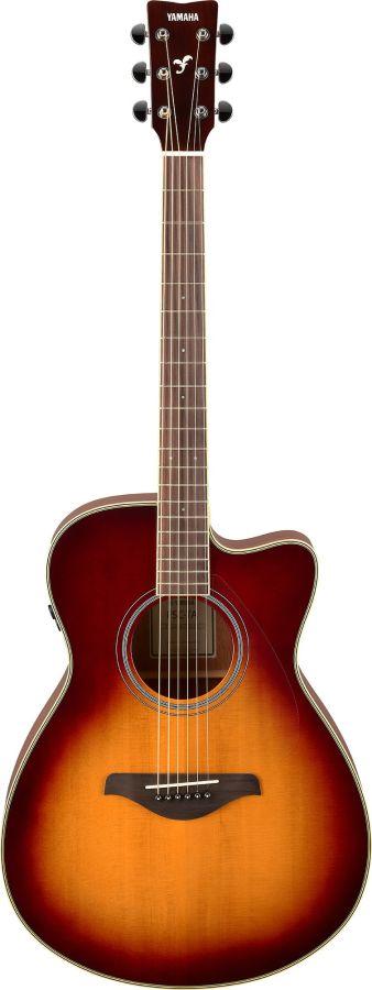 A Grade Refurbished FSC-TA-BS Trans-Acoustic Cutaway Electro Acoustic Guitar