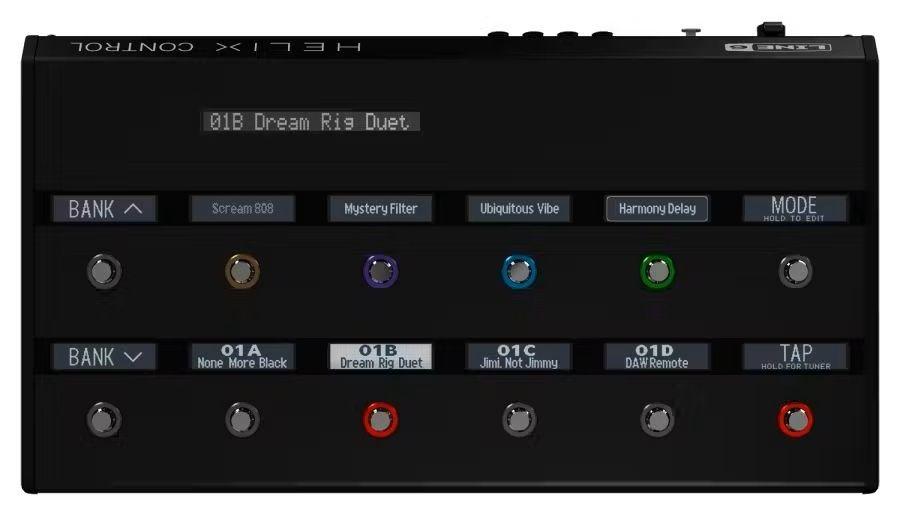 Helix Control for Helix Rack Guitar Processor &amp; Case