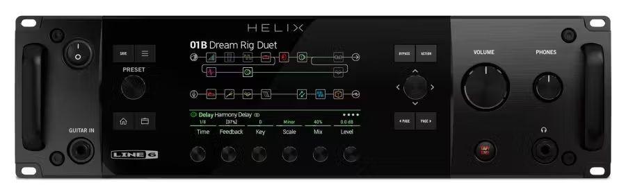 Helix Rack Tour Grade Rack Guitar Processor &amp; Case